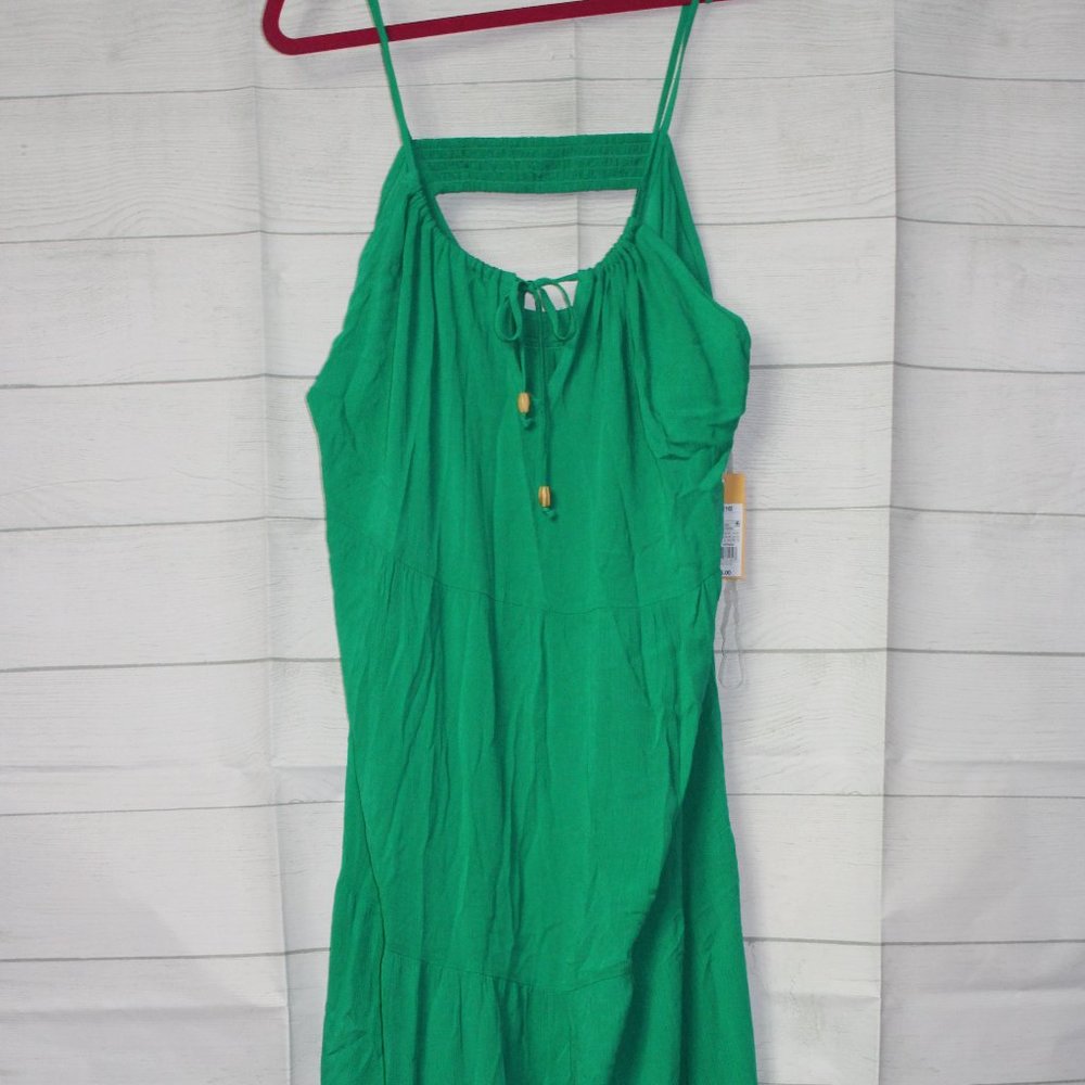 Womans Kona Sol Green Sundress Size XL NWT